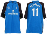 Andrew Freddie Flintoff Match Word England Cricket Shirt AFTAL COA