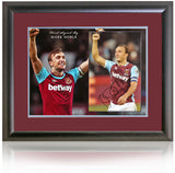 Mark Noble West Ham United Legend Hand Signed Large Photo Presentation COA