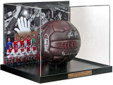 Arsenal FC 1971 Double Winners Hand-Signed by 8 Football Display COA
