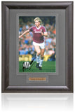 Frank McAvennie West Ham United Legend Hand Signed 12x8'' Photograph AFTAL COA