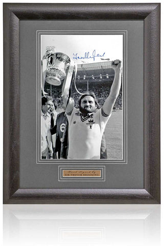 Frank Lampard West Ham United Legend 1980 FA Cup Hand Signed 12x8'' Photograph COA