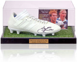 John Hartson Luton Town Hand Signed Football Boot Display AFTAL COA