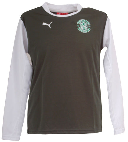 Hibernian F.C. Long Sleeved Kids Football Shirt 32/34