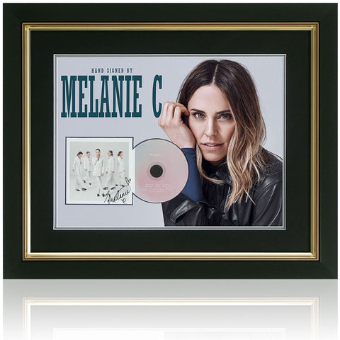 Melanie Chisholm Hand Signed 'Melanie C' Album Presentation AFTAL COA