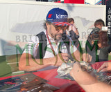 Fernando Alonso Formula 1 Legend Hand Signed F1 Photo Presentation AFTAL COA