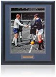 John Greig Scotland Legend Hand Signed 16x12'' Photograph COA