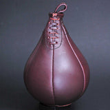 Retro Leather Boxing Speed Punch Ball Hand Stitched Leather Ball New Unbranded