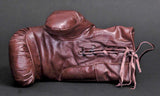 Retro Boxing Gloves 1930's era 12oz Brown Leather Gloves New Unbranded