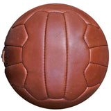 New Retro Leather 18 Panel Football Size 5 Vintage Style Hand Stitched Ball