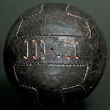 Retro Football T-Bar 1930's Size 1 Brown PU Leather Look Ball New Unbranded