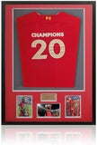 Sadio Mane Liverpool Legend Hand Signed Football Shirt AFTAL COA