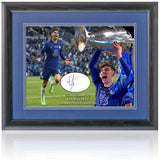 Kai Havertz Chelsea European Champions 16x12'' Hand Signed Photograph AFTAL COA