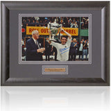 Dave Mackay Derby County Hand Signed 12x8'' Watney Cup Photograph AFTAL COA