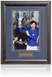 John Greig Rangers Legend Hand Signed 1972 ECWC Trophy 12x8'' Photograph COA