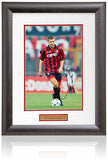 Zvonimir Boban Hand Signed AC Milan 12x8'' Framed Photo AFTAL COA