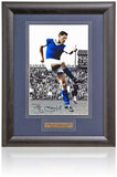 Ray Crawford Ipswich Town Legend Hand Signed 12x8'' Photo AFTAL COA