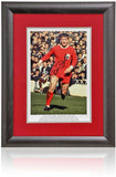 Tommy Smith Liverpool Legend Hand Signed 12x8'' Photograph AFTAL COA
