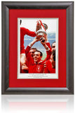 Ian St John Liverpool Legend Hand Signed 12x8'' Photograph AFTAL COA