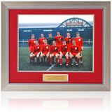 Liverpool 1966 Football League Winners Hand Signed by 6 Legends 16x12" Photograph COA