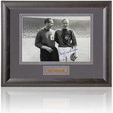 Bert Trautmann Manchester City Legend Hand Signed 12x8'' Photograph AFTAL COA
