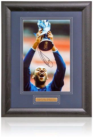 Liam Trotter Millwall Hand Signed 2010 Play-off Final 12x8" Photograph COA