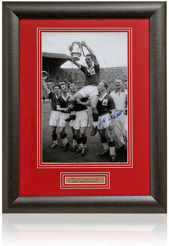 Jeff Whitefoot Nottingham Forest Legend Hand Signed 12x8'' Photograph COA