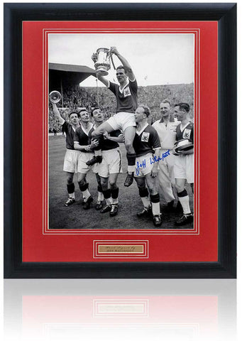 Jeff Whitefoot Nottingham Forest Hand Signed 16x12'' Photograph AFTAL Photo COA