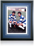 Roger and Ian Morgan Queens Park Rangers Hand Signed 16x12'' Photograph COA