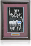 Ronnie Boyce Hand Signed 12x8'' West Ham 1965 UEFA Cup Photograph AFTAL COA