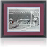 Geoff Hurst West Ham United Legend Hand Signed 16x12'' Photograph AFTAL COA