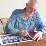 Chelsea 1954/55 League Champions Hand Signed 16x12 Montage AFTAL COA