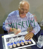 Chelsea 1954/55 League Champions Hand Signed 16x12 Montage AFTAL COA