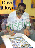 Clive Lloyd Cricket Legend Hand Signed 16x12'' West Indies Photograph AFTAL COA