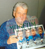 Chelsea Legends Montage Hand Signed by Bentley, Harris, Tambling and Cooke COA