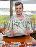 Steve Hodge Nottingham Forest Hand Signed 16x12'' Montage AFTAL Photo COA