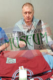 Geoff Hurst and Martin Peters West Ham United Legends Hand Signed Retro Shirt COA
