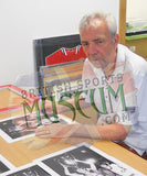 David Sadler Manchester United Hand Signed 1968 European Cup 16x12"  Photograph COA