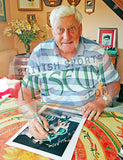 Willie John McBride Rugby Legend Hand Signed Ireland 16x12" Photograph COA
